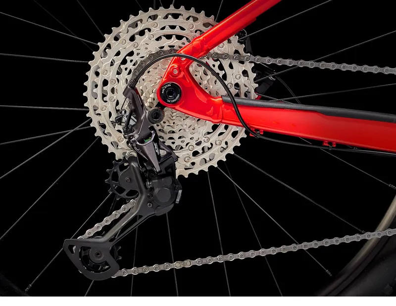 Trek Powerfly 5 Gen 4 Electric Mountain Bike Lava/Lithium Grey X-Small-4